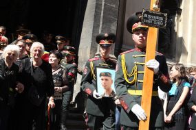 Farewell ceremony with Yuriy Dumansky and Vladislav Muravyov