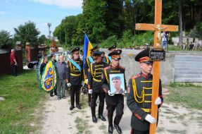 Farewell ceremony with Yuriy Dumansky and Vladislav Muravyov