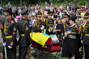 Farewell ceremony with Yuriy Dumansky and Vladislav Muravyov