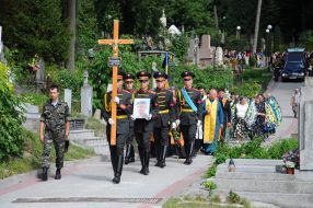 Farewell ceremony with Yuriy Dumansky and Vladislav Muravyov