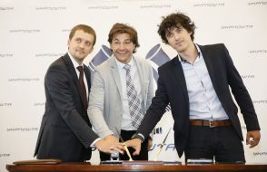Mikhail Pankov, Eugene Nischuk and Andrey Kravchenko