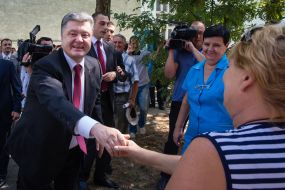 Петро Порошенко на ДП "Зоря" - "Машпроект"