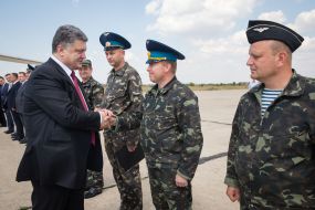 Петро Порошенко та Юлій Мамчур