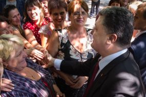 Петро Порошенко на ДП "Зоря" - "Машпроект"