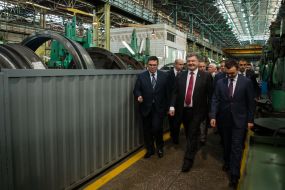 Petr Poroshenko on SE "Zorya" - "Mashproekt"