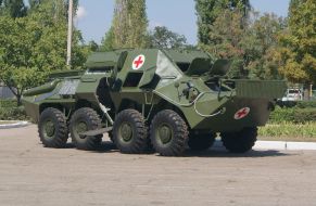 Armored recovery vehicle sanitary