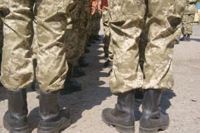 Soldiers of the 79th separate airborne brigade