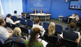 The press conference