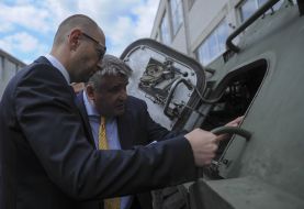 Arseniy Yatsenyuk and Oleg Vysotsky