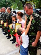 The ceremony of awarding orders for housing