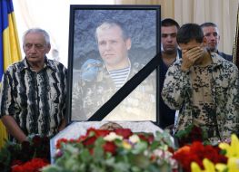 Farewell ceremony with Oleg Mikhnyuk