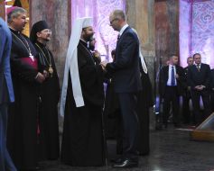 Sviatoslav Shevchuk and Arseniy Yatsenyuk