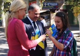 Oksana Yanishevskaya and Yuri Granaturov