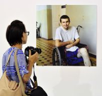 Exhibition of photographs by Alexandr Chekmenev