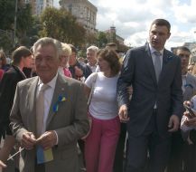 Vitali Klitschko and Aleksandr Omelchenko