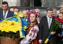 Petr Poroshenko and Vitaliy Klichko