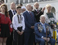 Олександр Турчинов, Арсеній Яценюк та Людмила Денисова