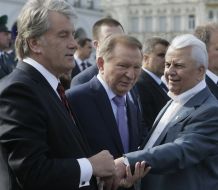 Віктор Ющенко, Леонід Кучма та Леонід Кравчук
