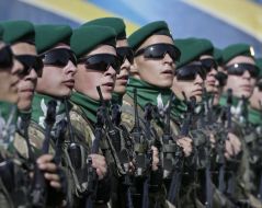 Soldiers of the Border Troops of Ukraine