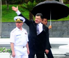 Petr Poroshenko and Sergey Hayduk