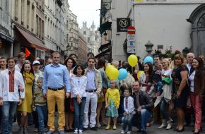 Representatives of the Ukrainian diaspora