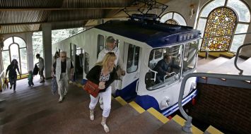 Funicular train