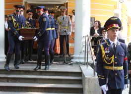 Farewell ceremony with Mark Paslavsky