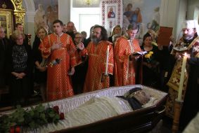 Farewell ceremony with Mark Paslavsky