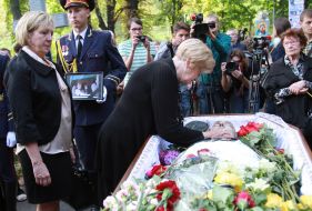 Farewell ceremony with Mark Paslavsky