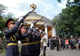 Farewell ceremony with Mark Paslavsky