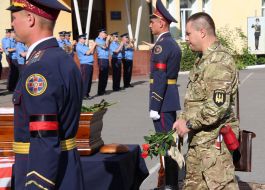 Farewell ceremony with Mark Paslavsky