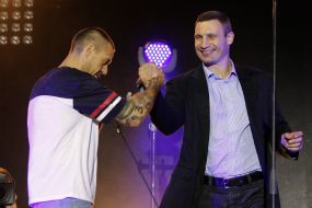 Сергій Міхалок та Віталій Кличко 