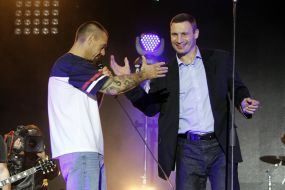 Сергій Міхалок та Віталій Кличко 