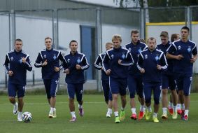 Open training session of FC "Dynamo" (Kyiv)