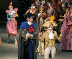 Opera "Masquerade" by Giuseppe Verdi