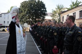 Students of the National Academy of Ukraine National Guard