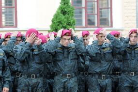 Students of the National Academy of Ukraine National Guard