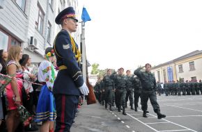Students of the National Academy of Ukraine National Guard