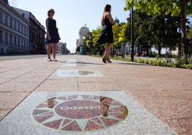 Avenue of Stars in Odessa