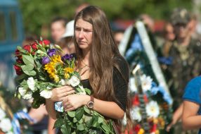 Церемония прощания с Юрием Дячковым