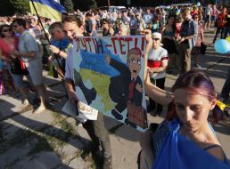 Meeting against Russian aggression