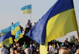 Meeting against Russian aggression