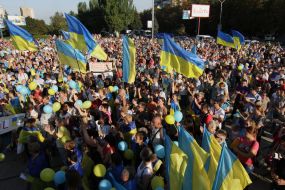 Meeting against Russian aggression