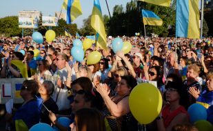 Meeting against Russian aggression