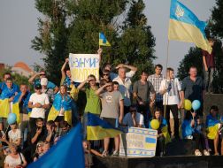 Meeting against Russian aggression