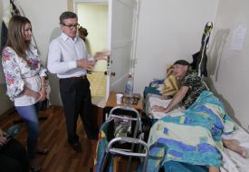 Sergey Taruta with his daughter Tatyana and Igor Kandakov