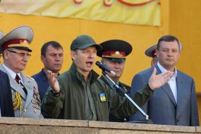 Павел Ткачук и Олег Ляшко