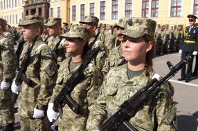 Курсанты Академии сухопутных войск