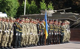 Курсанты Академии сухопутных войск