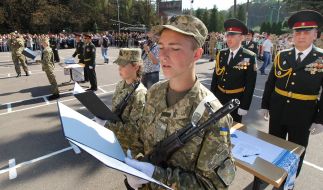 Курсанты Академии сухопутных войск